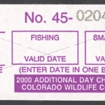 2000 Colorado Additional Day Fishing 