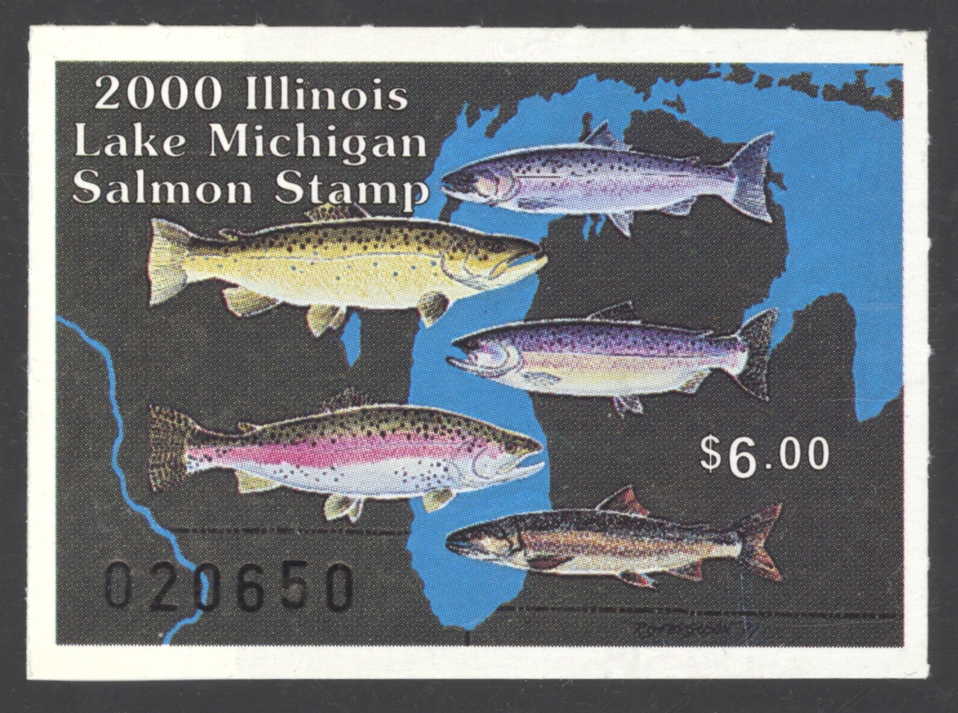 2000 Illinois Lake Michigan Salmon