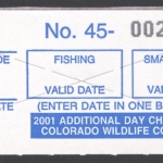 2001 Colorado Additional Day Fishing 