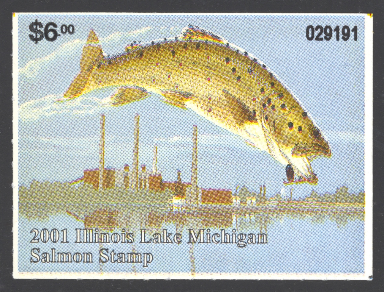 2001 Illinois Lake Michigan Salmon