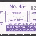 2002 Colorado Additional Day Fishing 