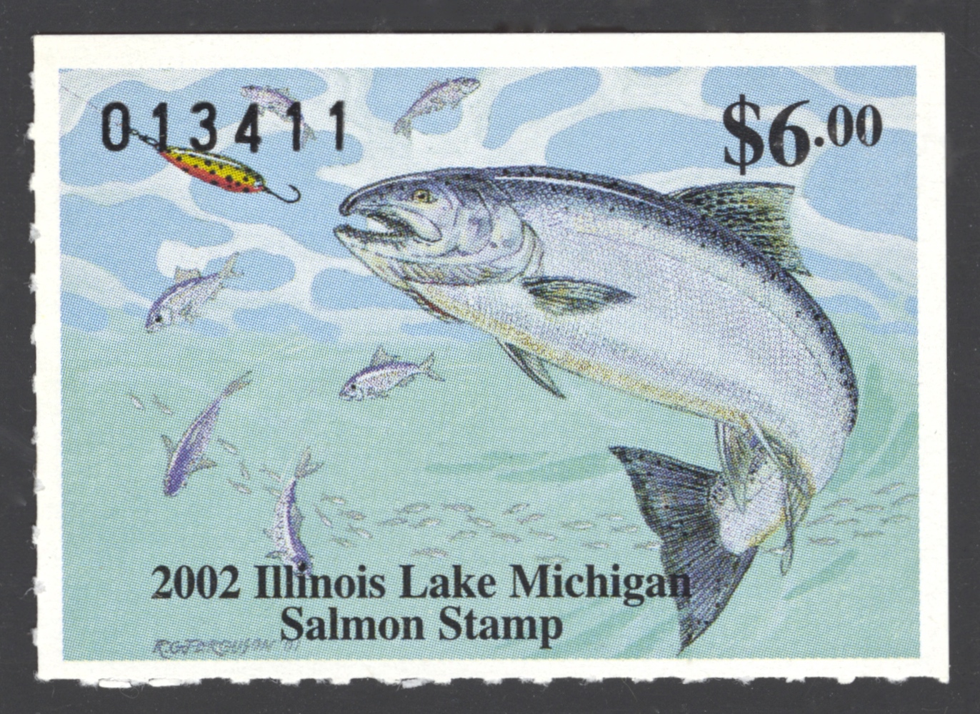 2002 Illinois Lake Michigan Salmon