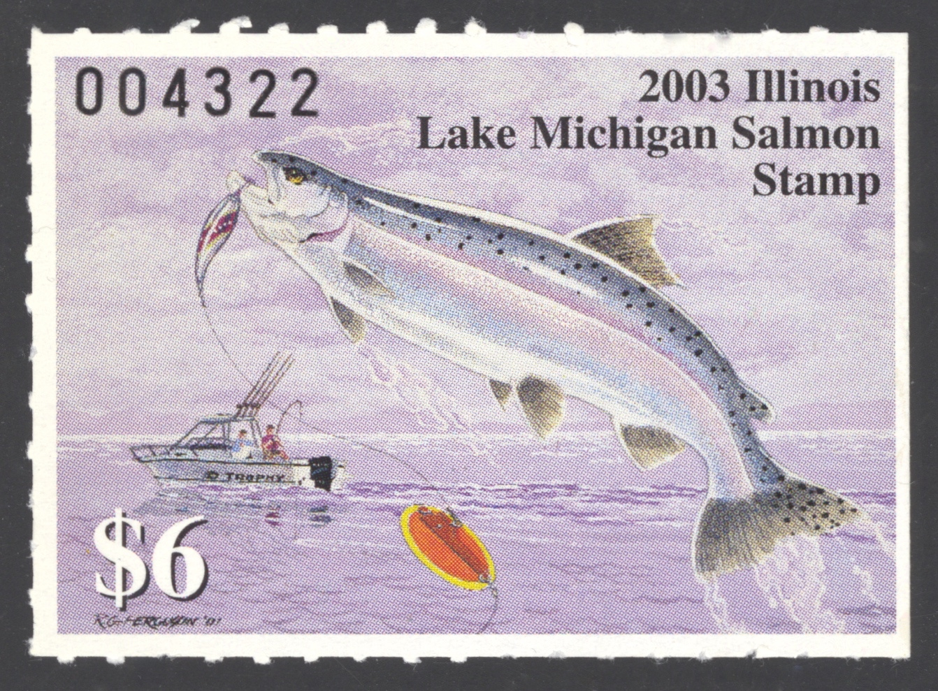 2003 Illinois Lake Michigan Salmon
