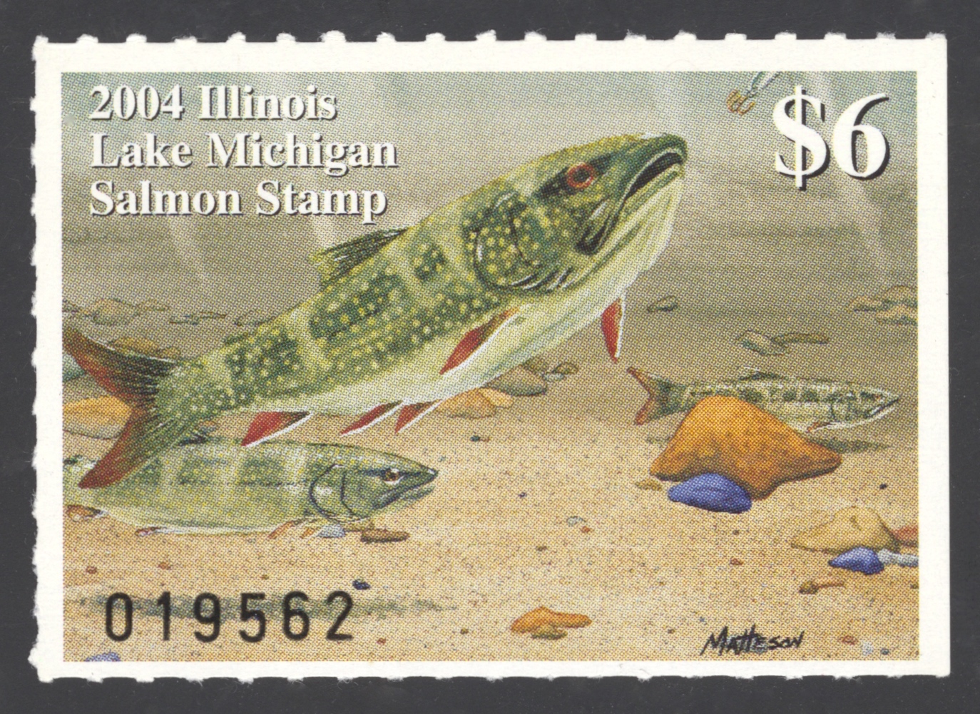 2004 Illinois Lake Michigan Salmon