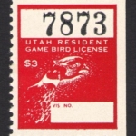 1952 Utah Resident Game Bird