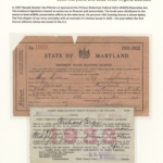 [F1; P16] 1933 Maryland (Pitman) and 1933 West Virginia Licenses